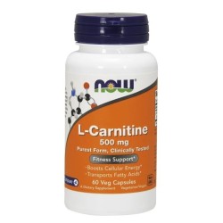 Now Foods L- carnitine 500 mg 60 kap