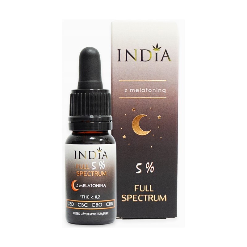 Olejek Full Spectrum 5% z melatoniną 10 ml