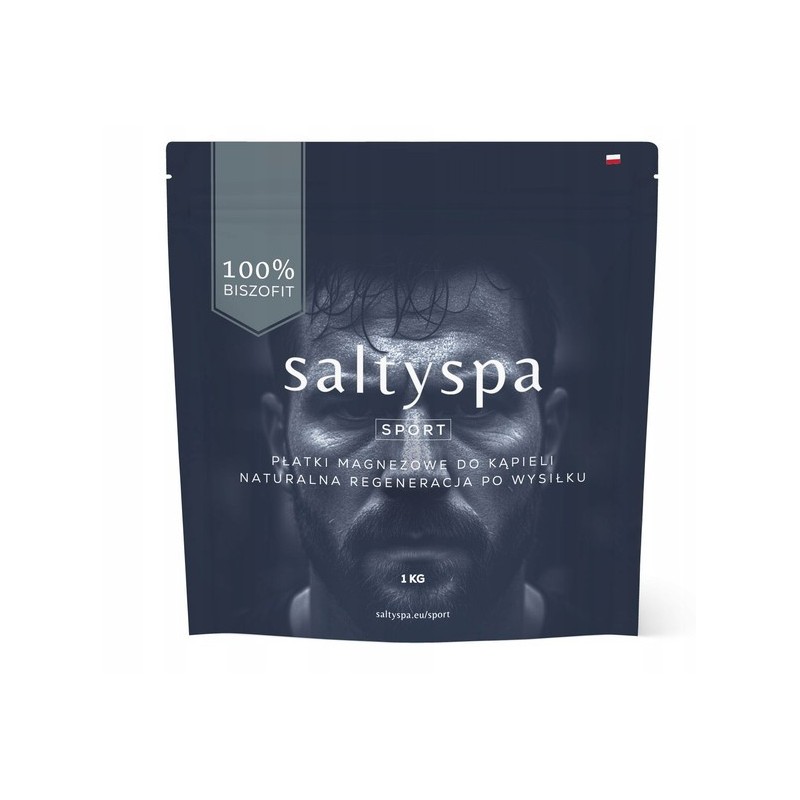 Saltyspa Płatki magnezowe do kąpieli SPORT 1 kg