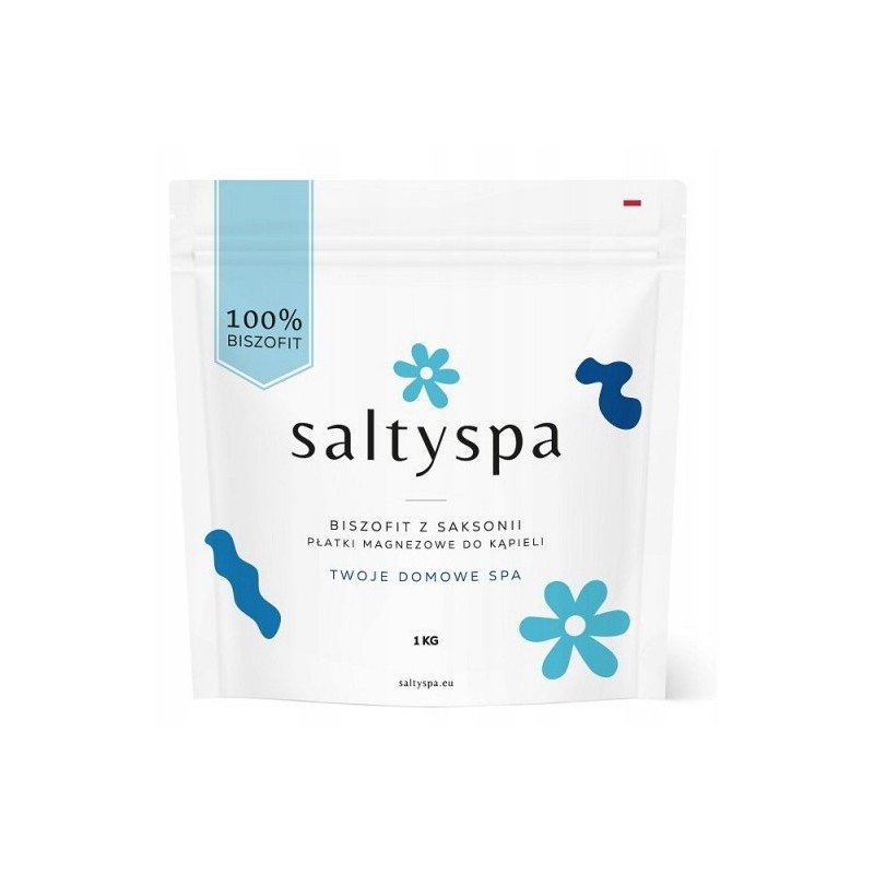 Saltyspa Płatki magnezowe do kąpieli 1 kg