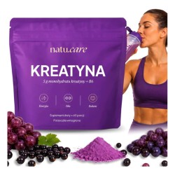 Natu Care Kreatyna 372 g 5 mg porzeczka winogrono