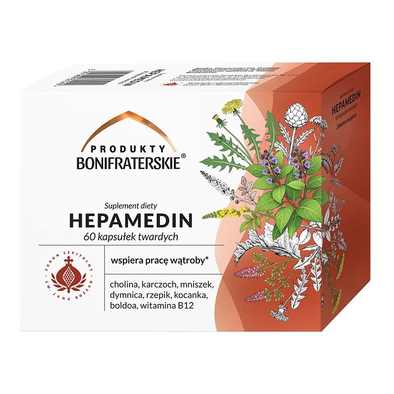 Produkty Bonifraterskie Hepamedin 60 k