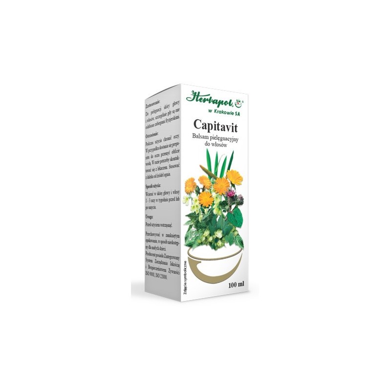 Herbapol Capitavit 100 ml balsam do włosów
