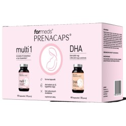 Formeds Prenacaps Zestaw Multi 1 DHA  2x60