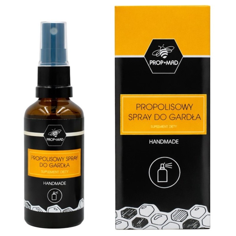 PROP-MAD Propolisowy Spray do Gardła 50 ml