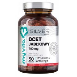 Myvita Silver Ocet jabłkowy 700 mg 50 k