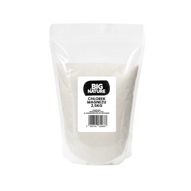 Big Nature Chlorek Magnezu Sześciowodny 2,5 kg