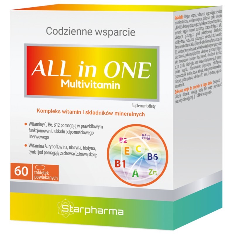 Starpharma ALL in ONE Multivitamin 60 t