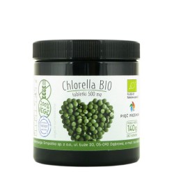 Pięć Przemian Chlorella Bio tabletki 140 g