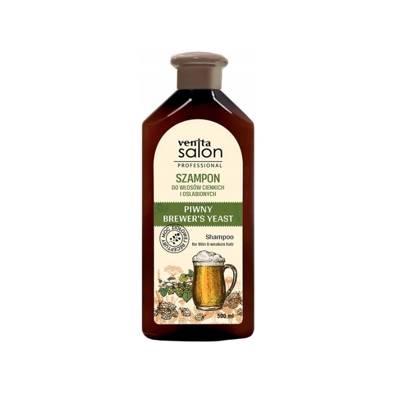 Venita SALON Szampon Piwny 500 ml