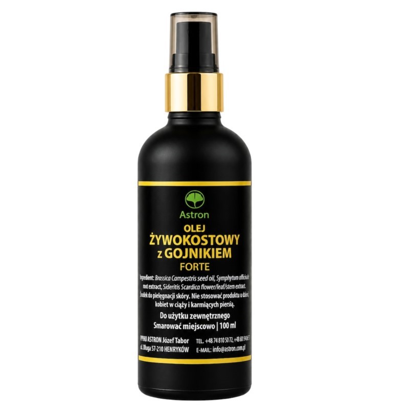 Astron Olej żywokostowy z  gojnikiem Forte 100 ml