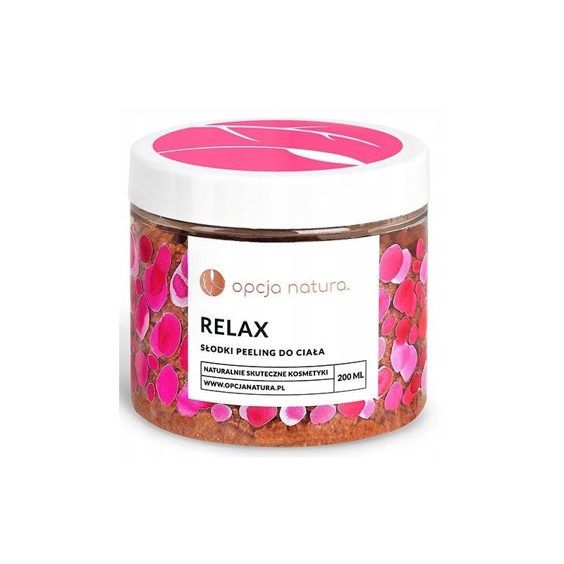 Opcja Natura RELAX Słodki peeling do ciała 210 g