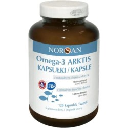 Norsan Omega 3 ARKTIS  120 kapsułek