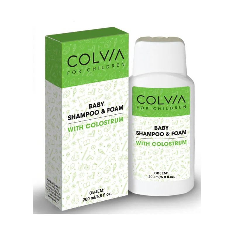 COLVIA Szampon i piana do kąpieli dla dzieci 200ml
