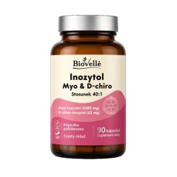 Biovelle Inozytol Myo & D-Chiro 40:1 90 kapsułek