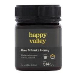 Happy Valley Miód Manuka Umf 15+ Mg 514+ 250 G