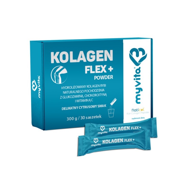 Myvita Kolagen Flex saszetki cytrusowy smak