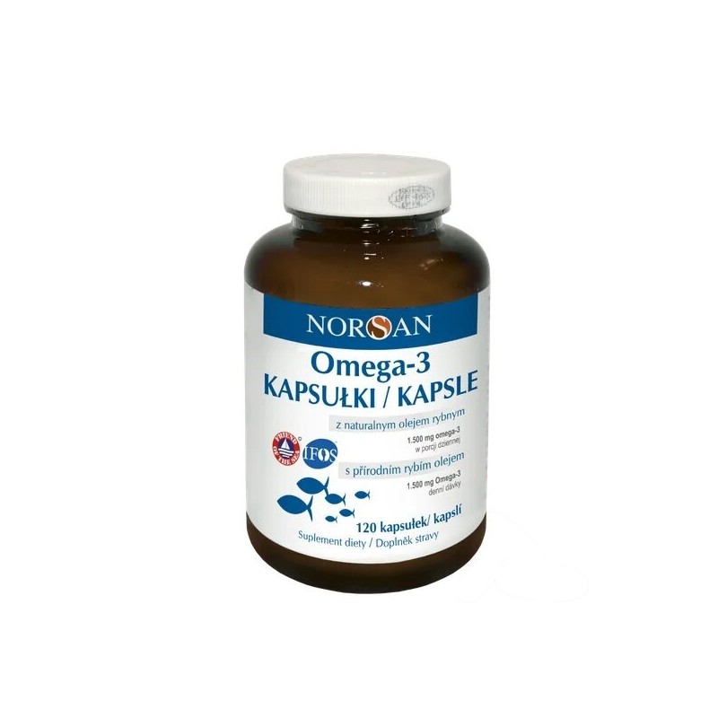 Norsan Omega 3 120 kapsułek