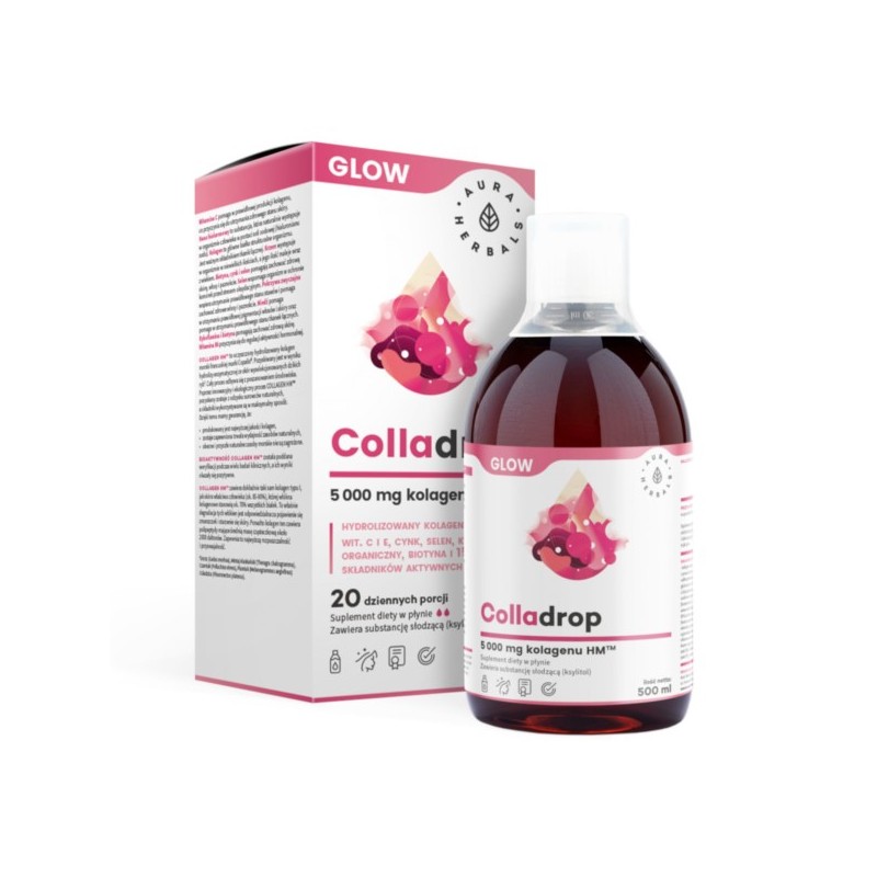 Aura Herbals Colladrop Glow 5 000 mg 500 ml