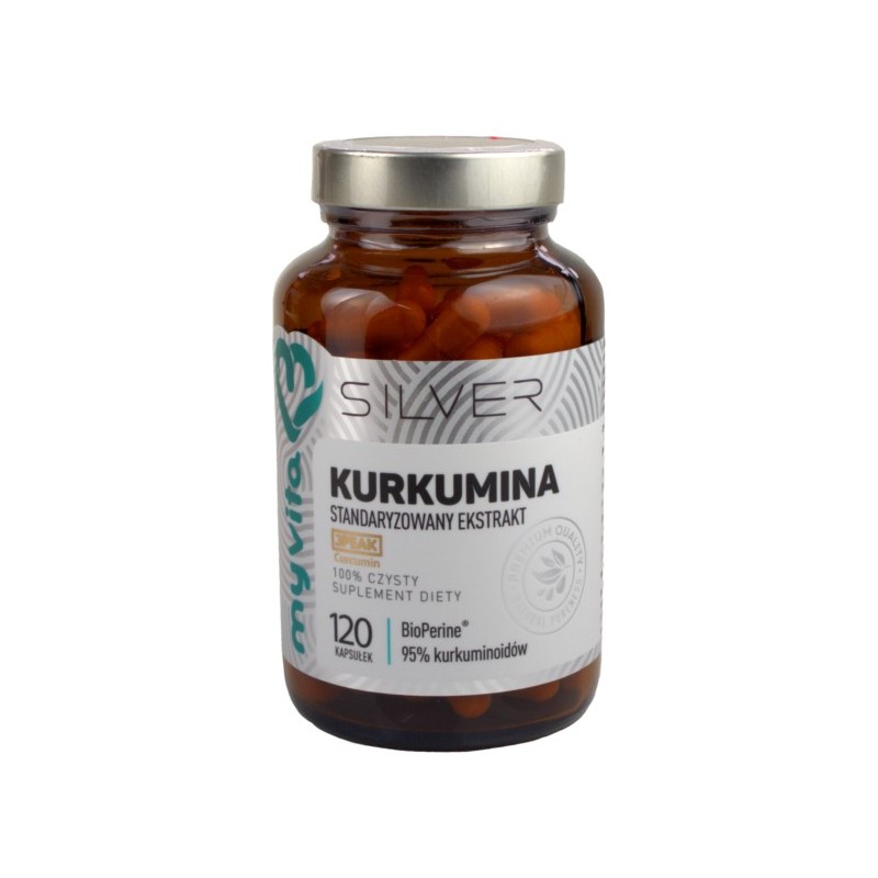 Myvita Silver Kurkumina 100% 120 K Odporność