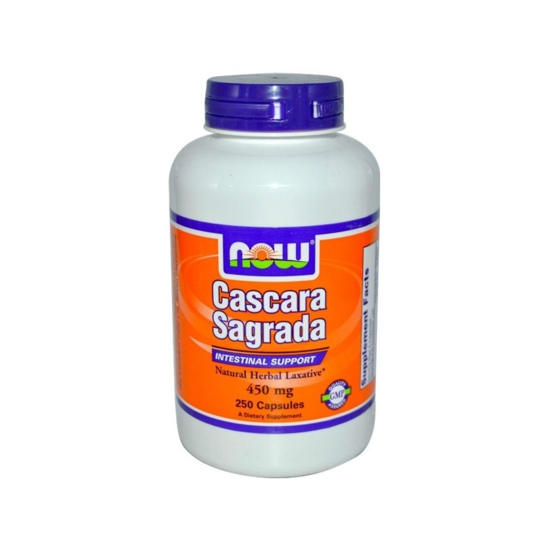 Now Foods Cascara Sagrada 450 Mg 250 K