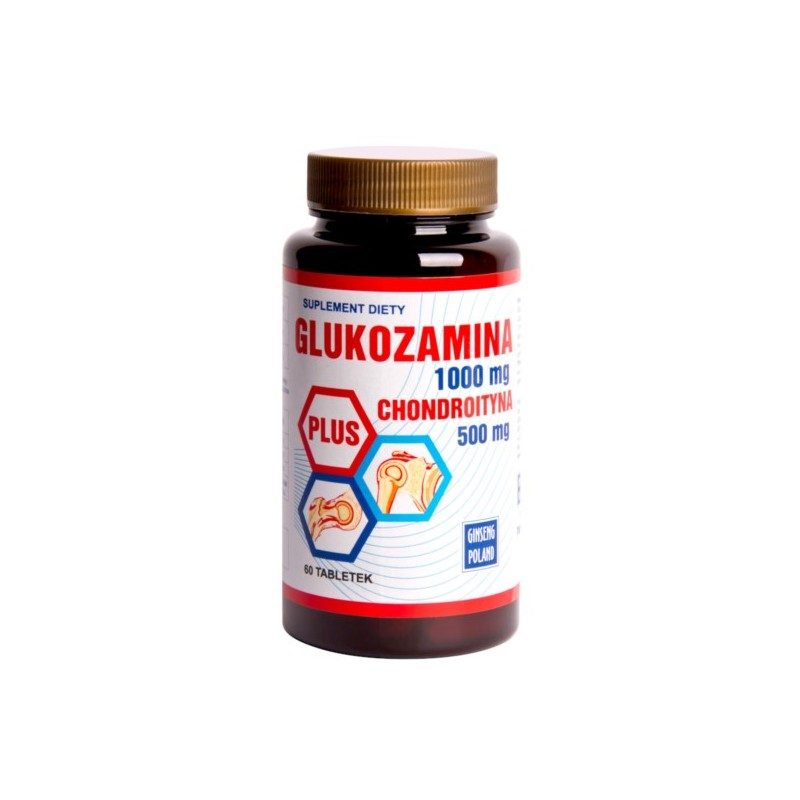 Ginseng Glukozamina 1000 mg chondroityna 500 mg 60