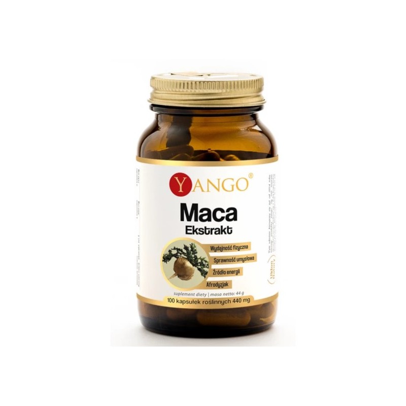 Yango Korzeń Maca 100 Kapsułek P