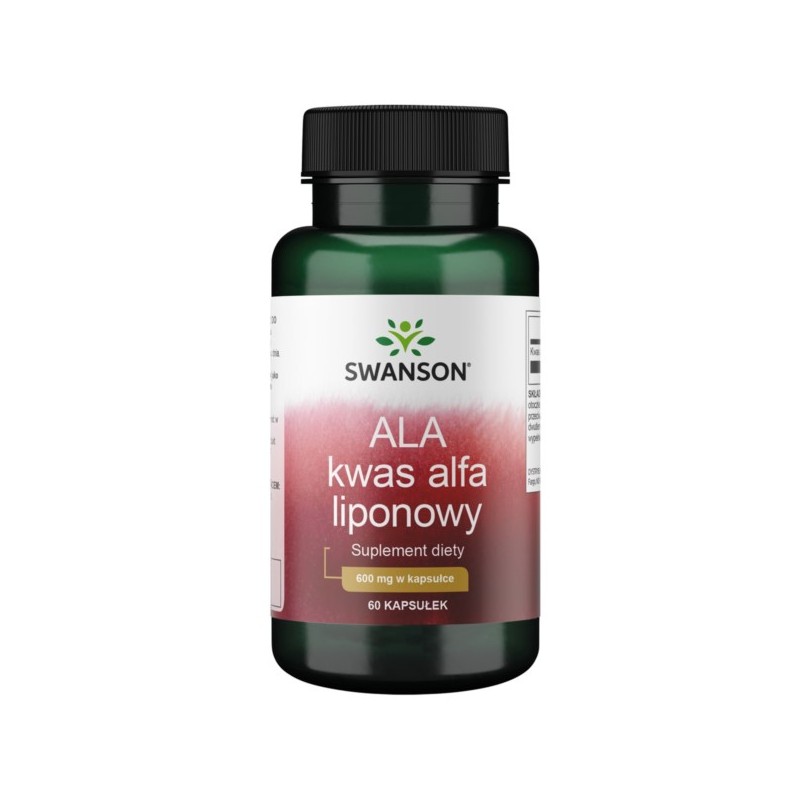 Swanson Ala Kwas Alfa Liponowy 600 Mg 60 K