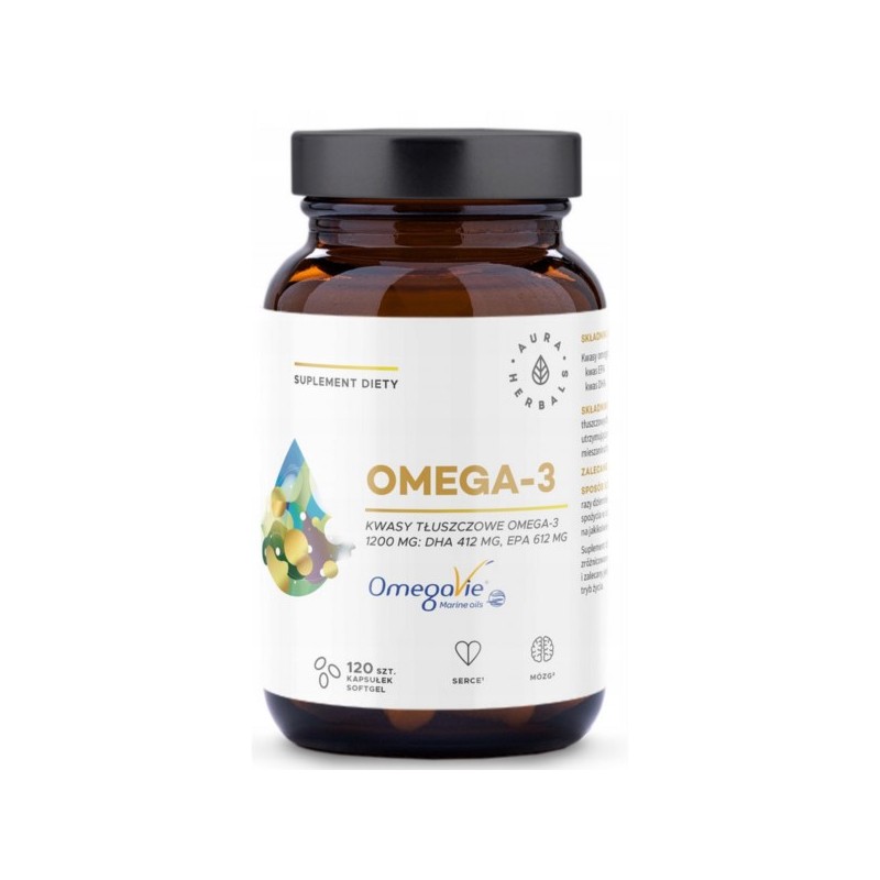 Aura Herbals Omega 3 120 k