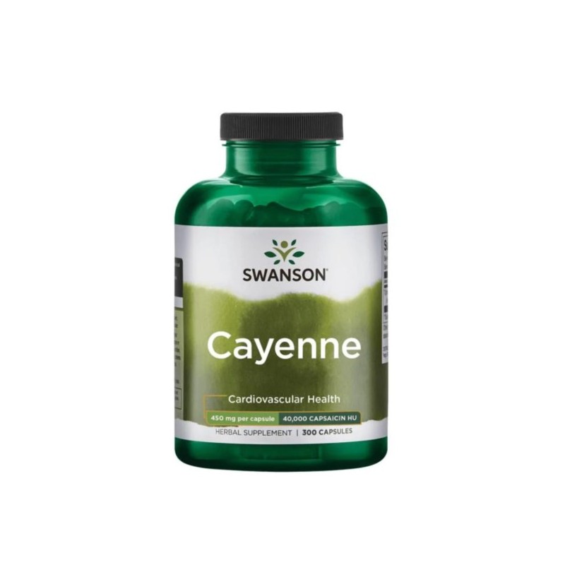 Swanson Cayenne (Pieprz Kajeński) 450 Mg 300 K