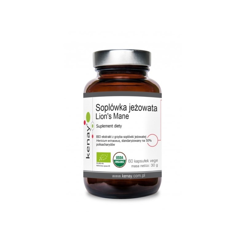 Kenay Soplówka Jeżowata Lions Mane 60 kap