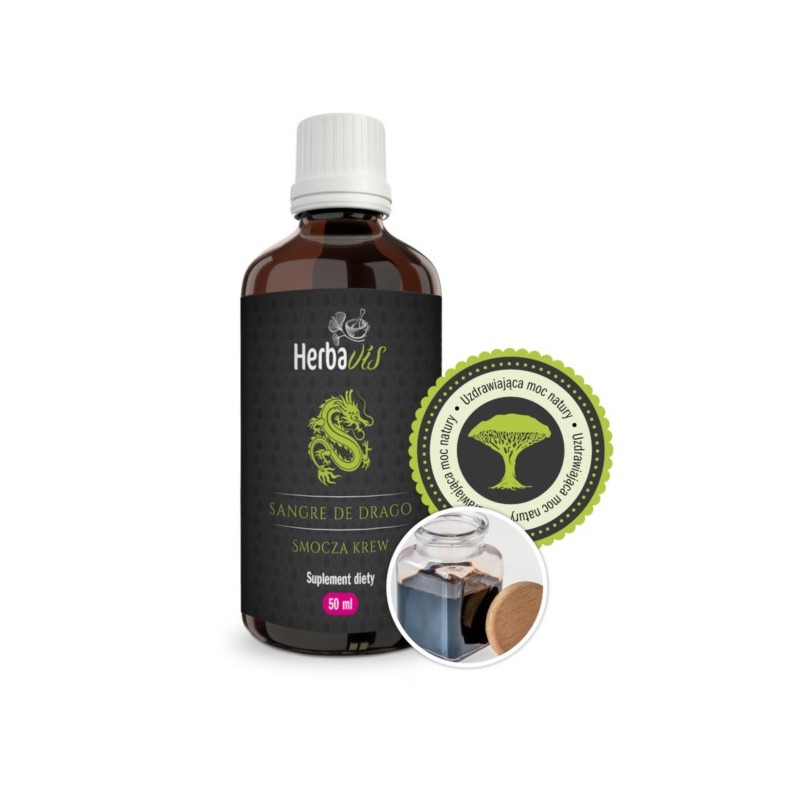 HerbaVis Smocza krew 50 ml Sangre de drago szkło