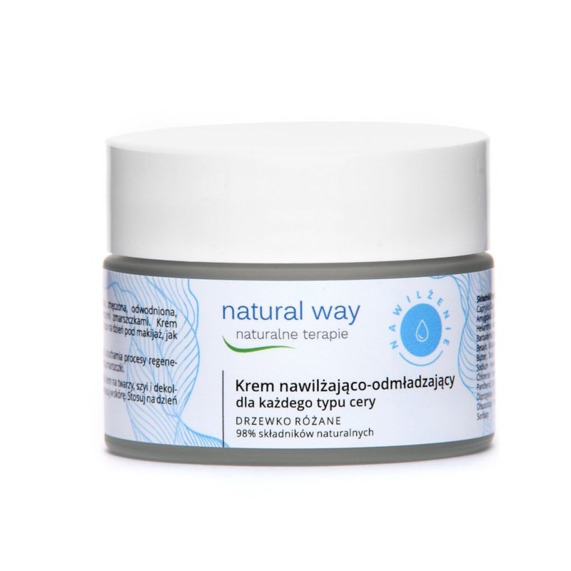 Natural Way Krem nawilżajaco - odmładzający 50 ml