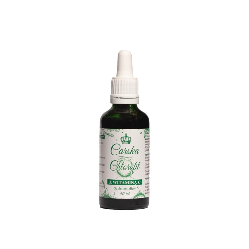 Carska Chlorofil z witaminą C 50 ml krople