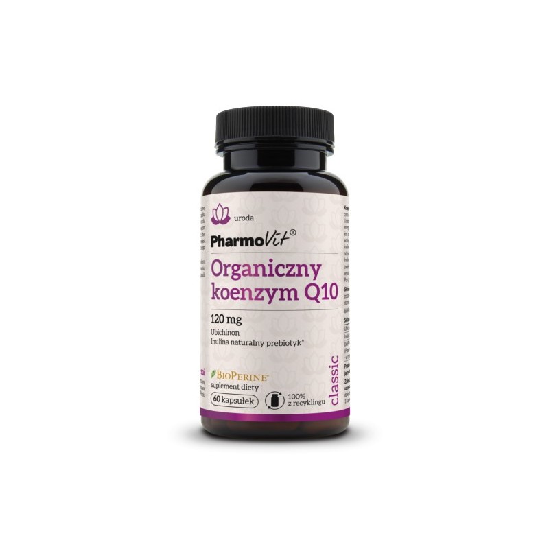 Pharmovit Organiczny Koenzym  Q10 120 mg 60 k