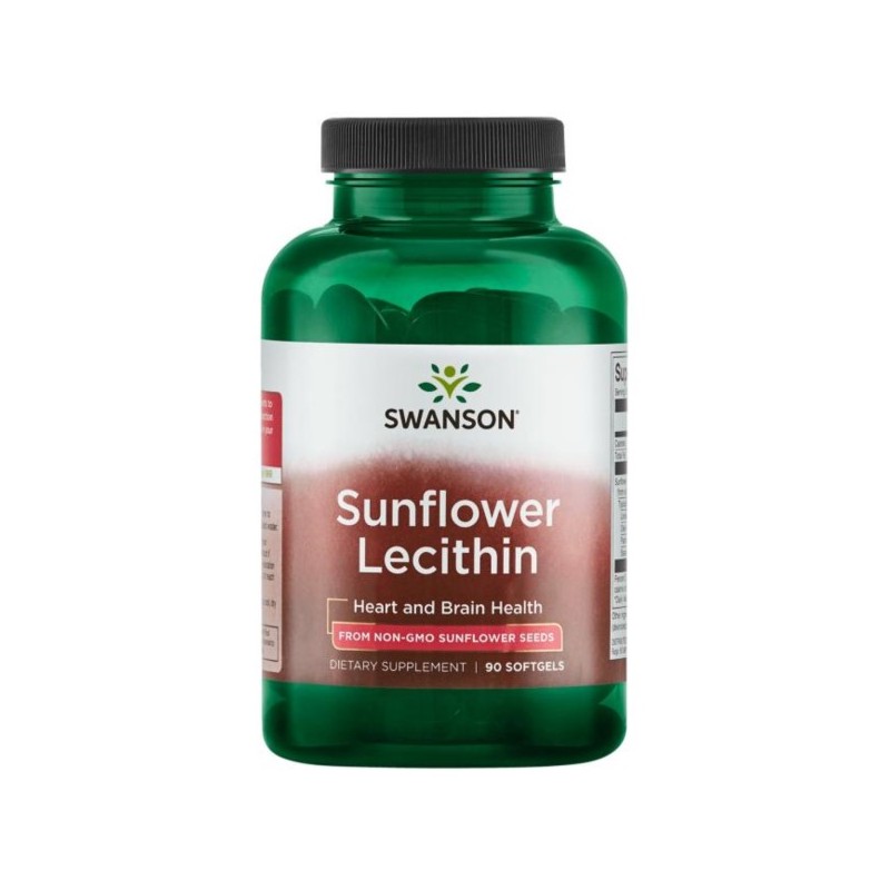 Swanson Lecytyna Słonecznikowa 1200 Mg 90 K