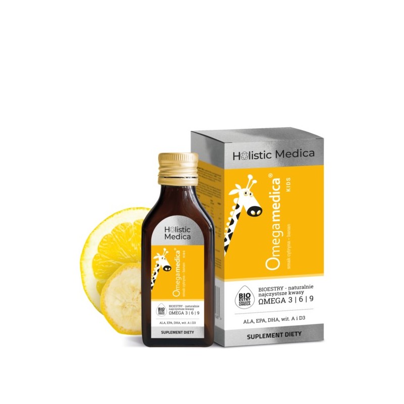 Omegamedica KIDS Cytryna Banan 100 ml