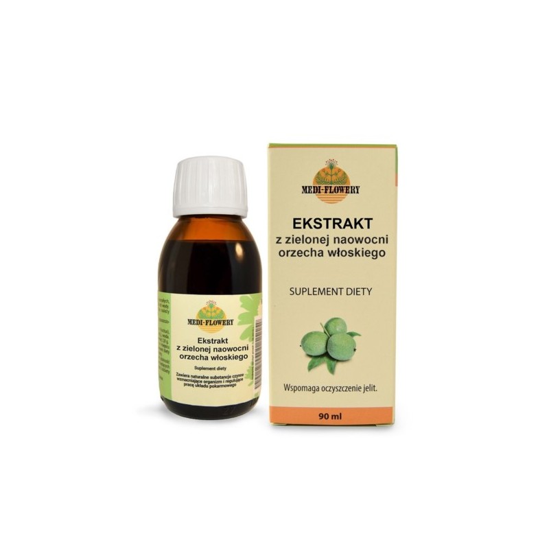 Medi-Flowery Ekstrakt z zielonego orzecha 90 ml