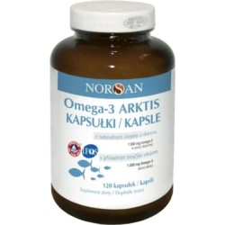 Norsan Omega 3 ARKTIS  120 kapsułek