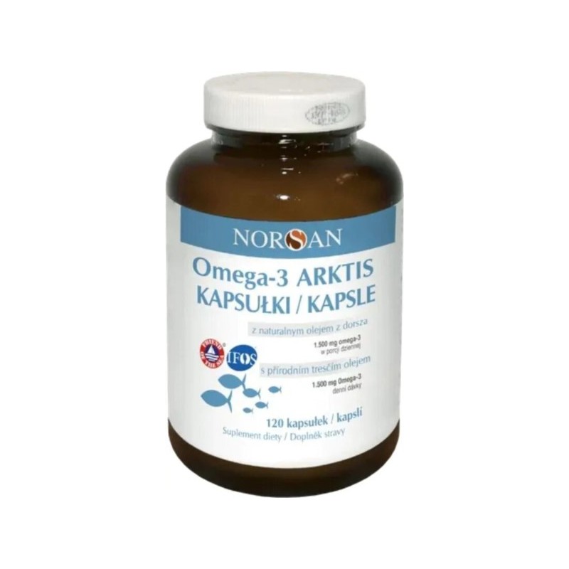 Norsan Omega 3 ARKTIS  120 kapsułek
