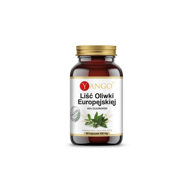 Yango Liść Oliwki Europejskiej 40% 430 mg 60 k