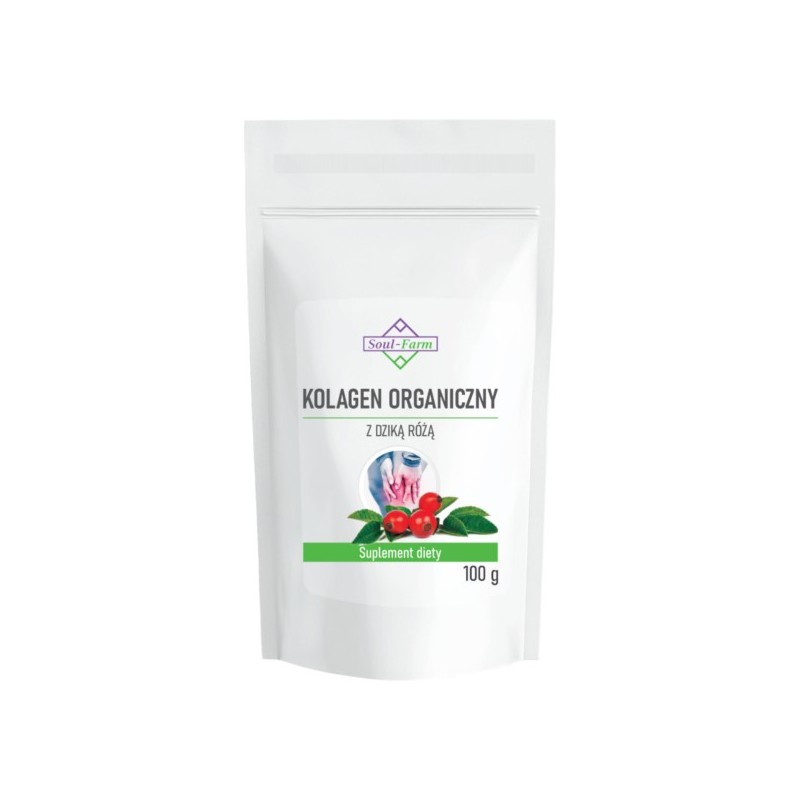 Soul Farm Kolagen Organiczny z Dziką Różą 100 g