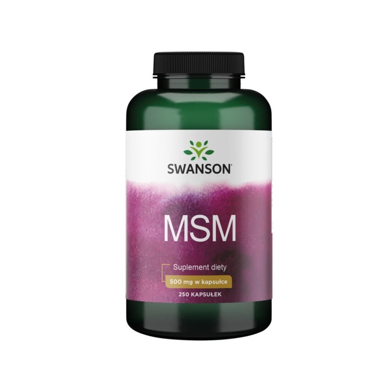 Swanson Msm Metylosulfonylometan 500 Mg 250 K