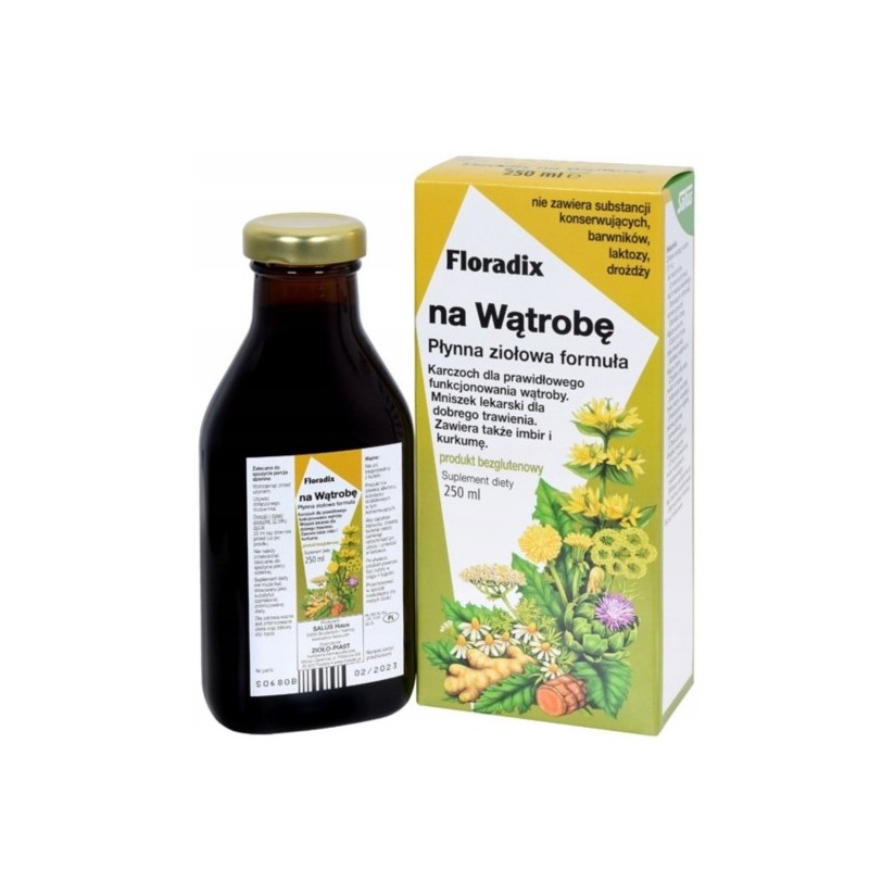 Zioło-Piast Floradix na Wątrobę 250 ml