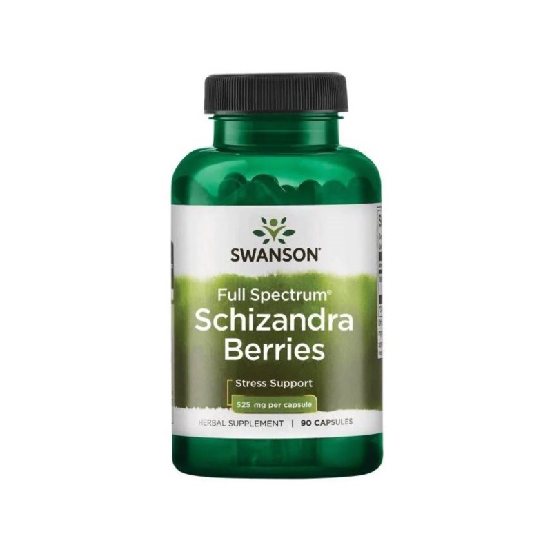 Swanson Schizandra Cytryniec Chiński 525 Mg 90 K