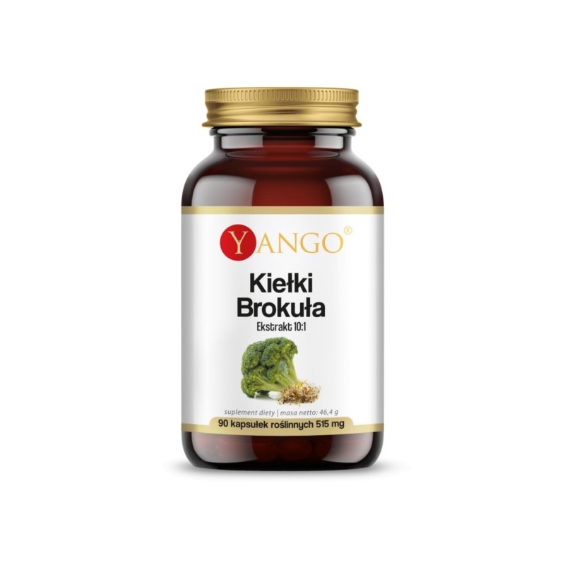 Yango Kiełki Brokuła 90 Kaps. Sulforafan