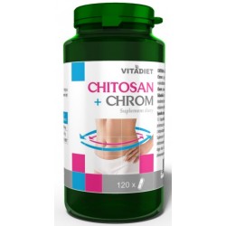 Vitadiet Chitosan + Chrom 120 Kaps. Poziom Glukozy