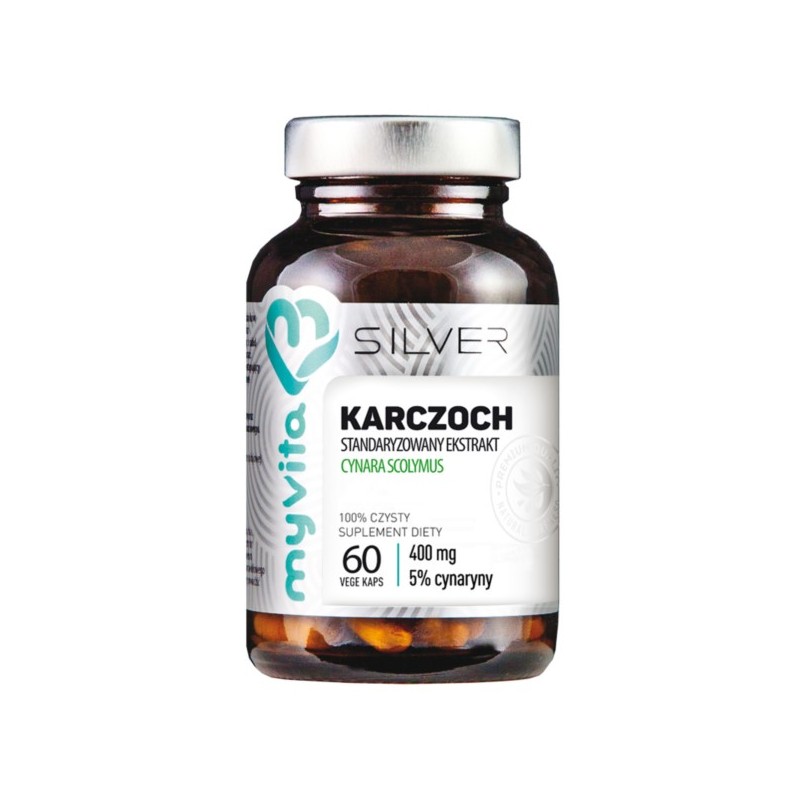 Myvita Silver Karczoch 400 mg 60 K wątroba