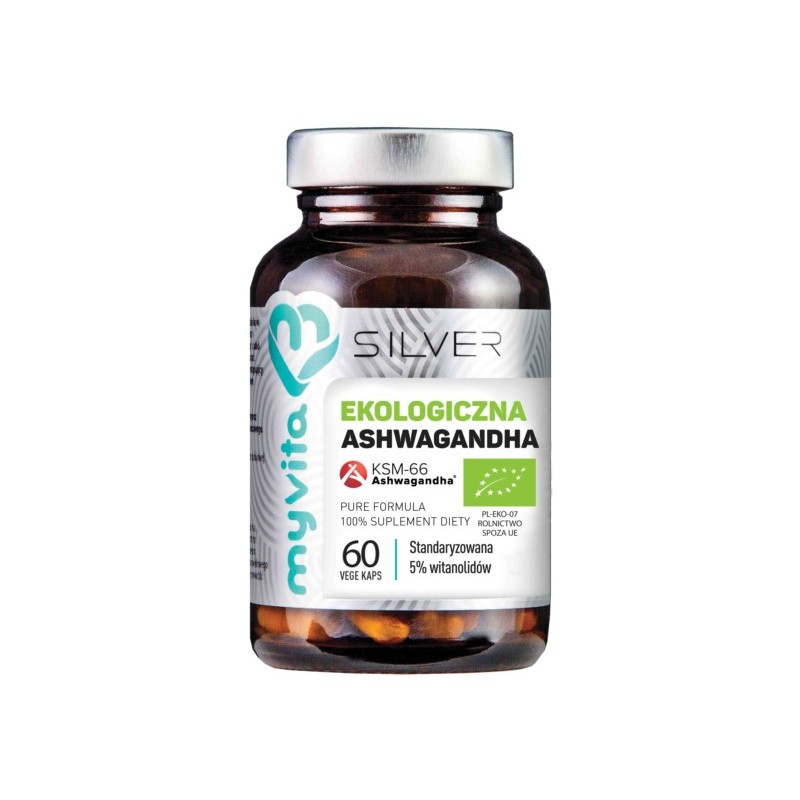 Myvita Silver Ashwagandha Bio KSM-66 100% 60 K