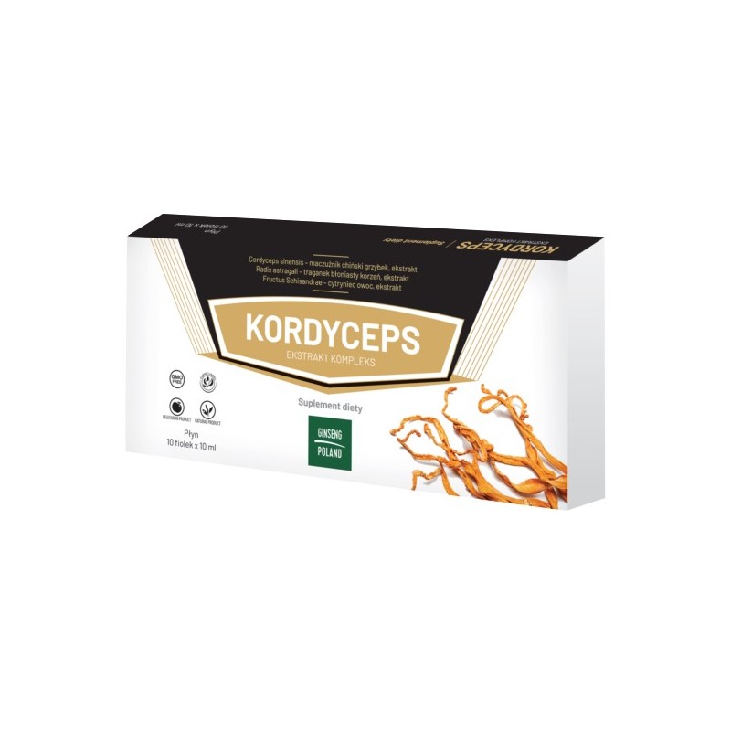 Ginseng Poland Kordyceps Ekstrakt Komplex 10x10